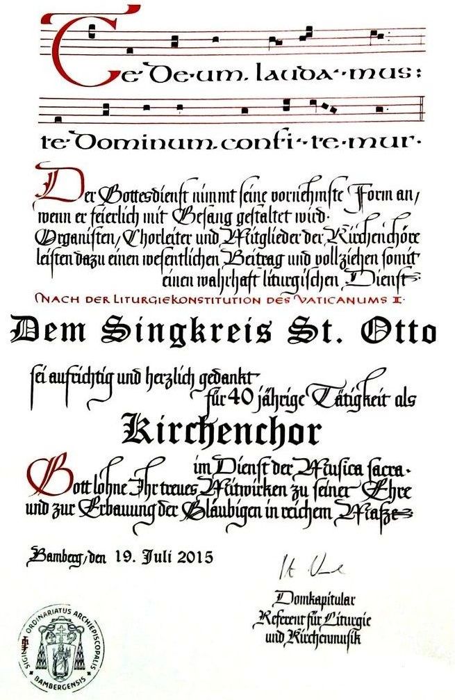 Urkunde